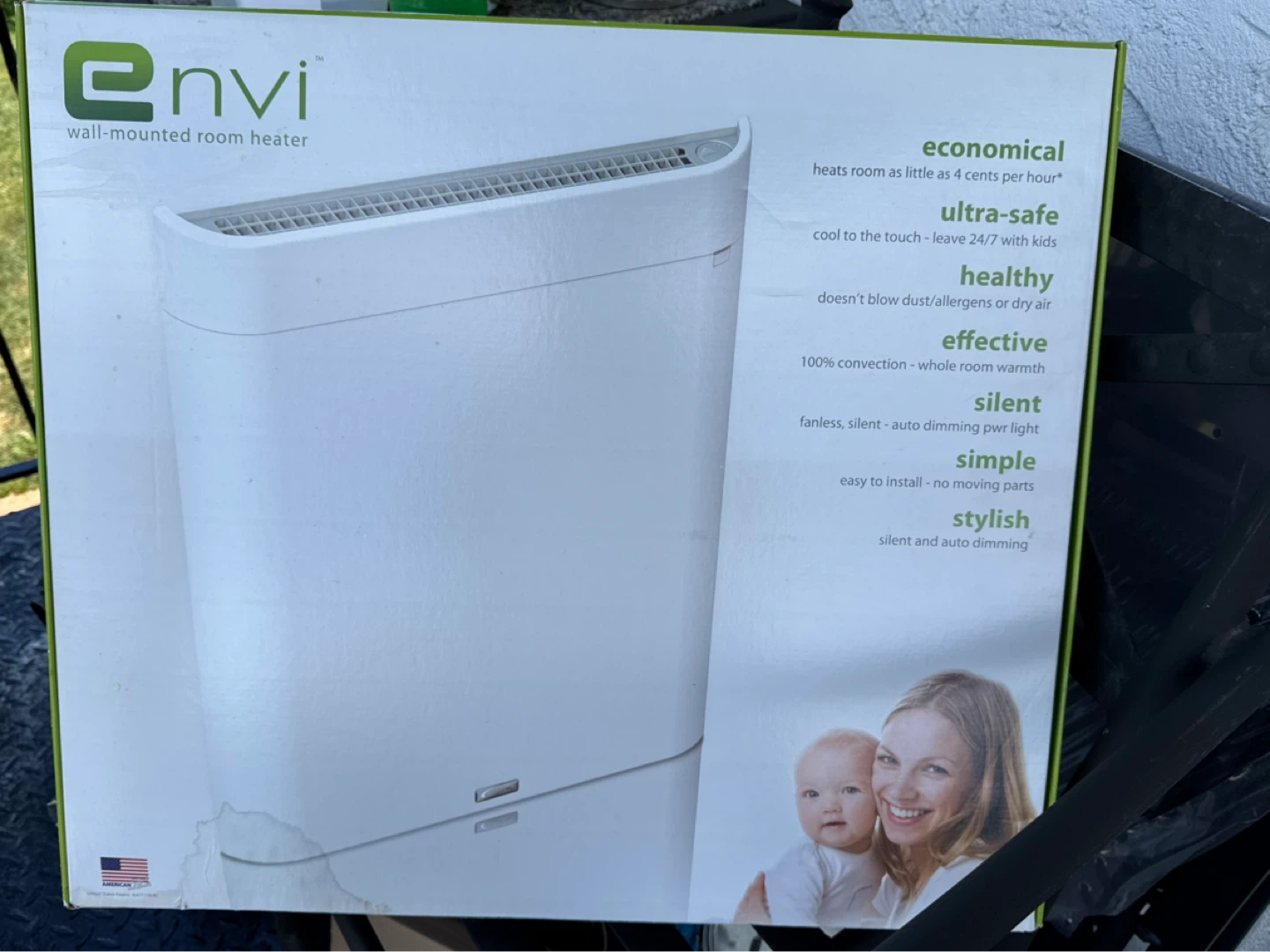 Envi Wall-Mounted Room Heater - photo 2