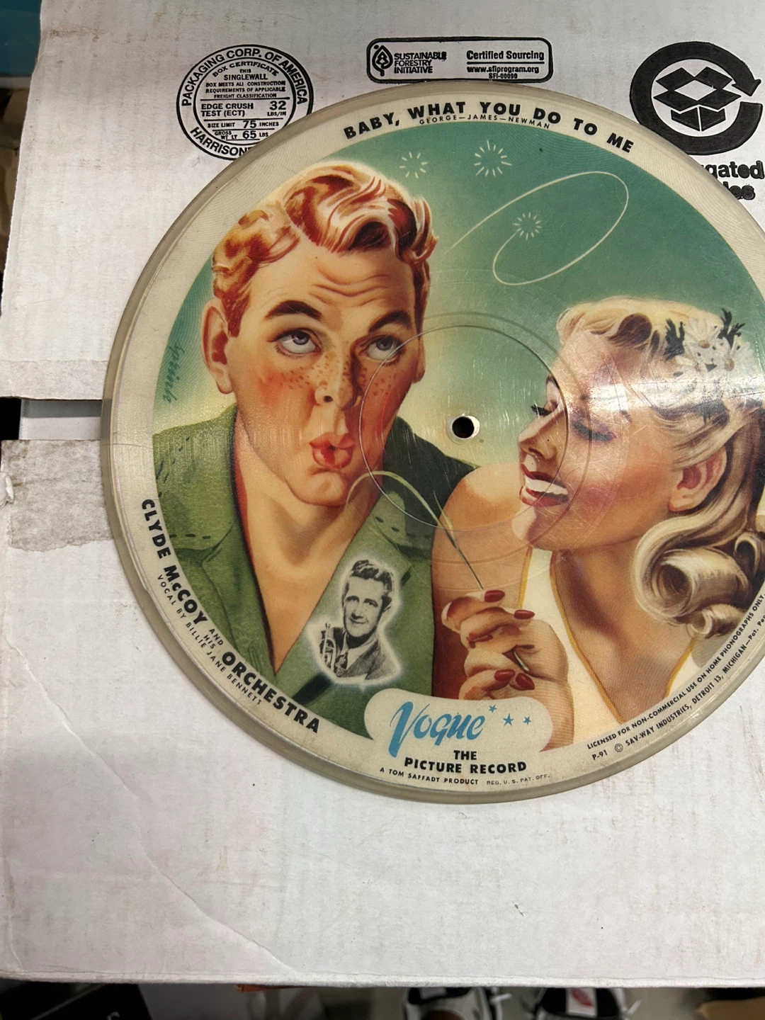 Vogue Picture Record - Clyde McCoy Orchestra