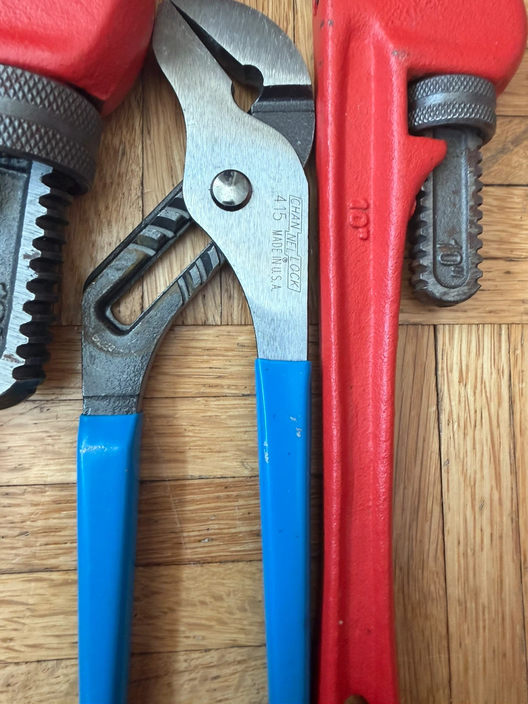 3-Piece Plumbing Wrench Set lot - photo 3