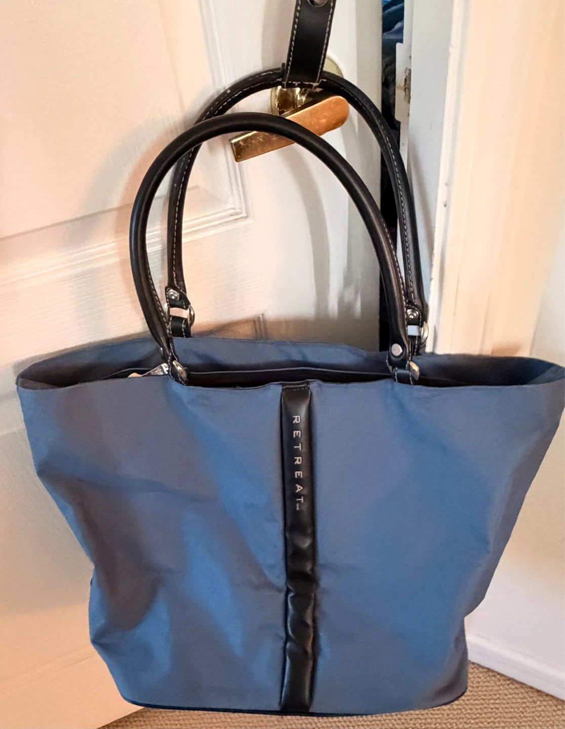 Spacious and light Tote Bag - Blue
