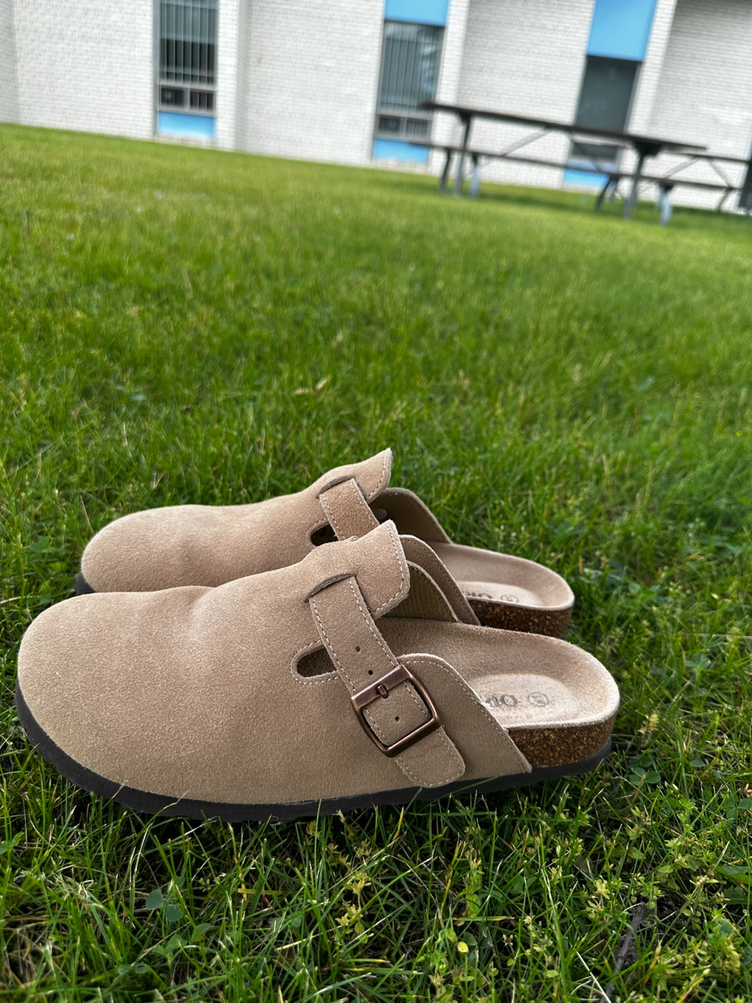 ORADO Suede Birckentock Clogs Size 8 - photo 3