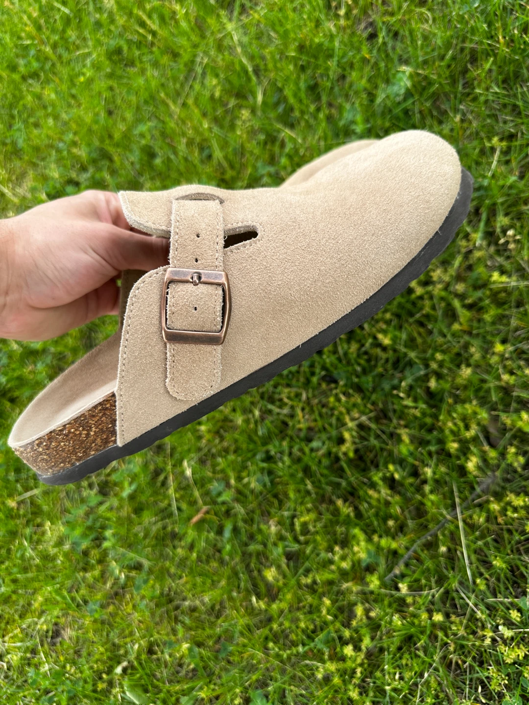 ORADO Suede Birckentock Clogs Size 8