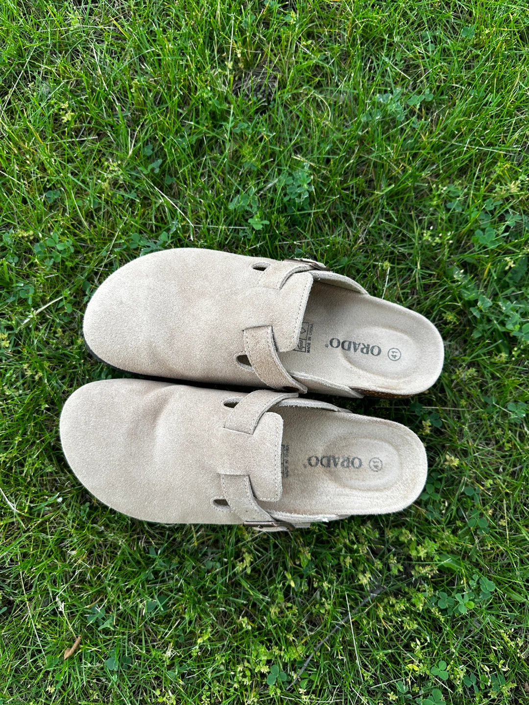 ORADO Suede Birckentock Clogs Size 8 - photo 4