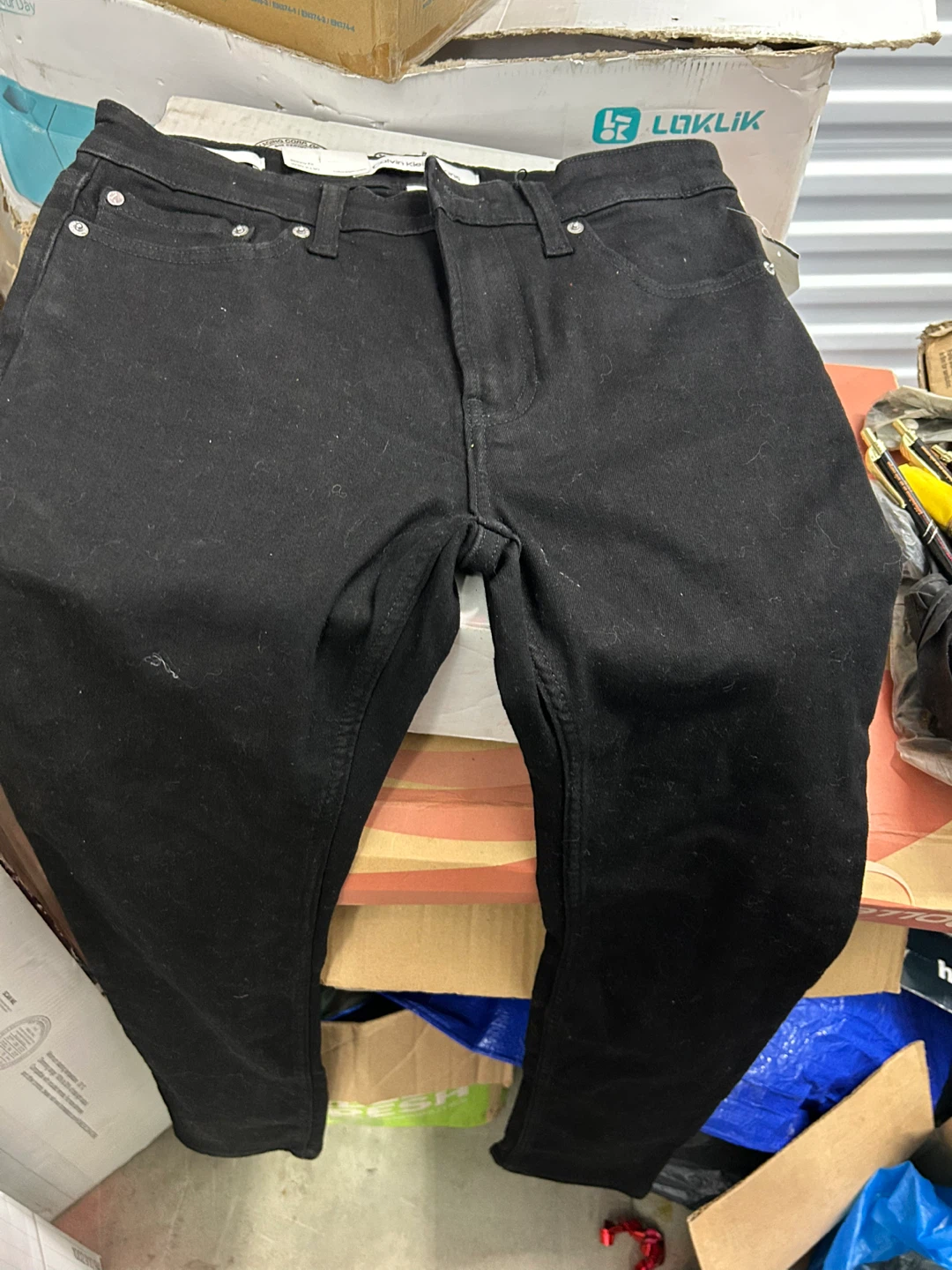 Calvin Klein Jeans Black Skinny Fit Pants