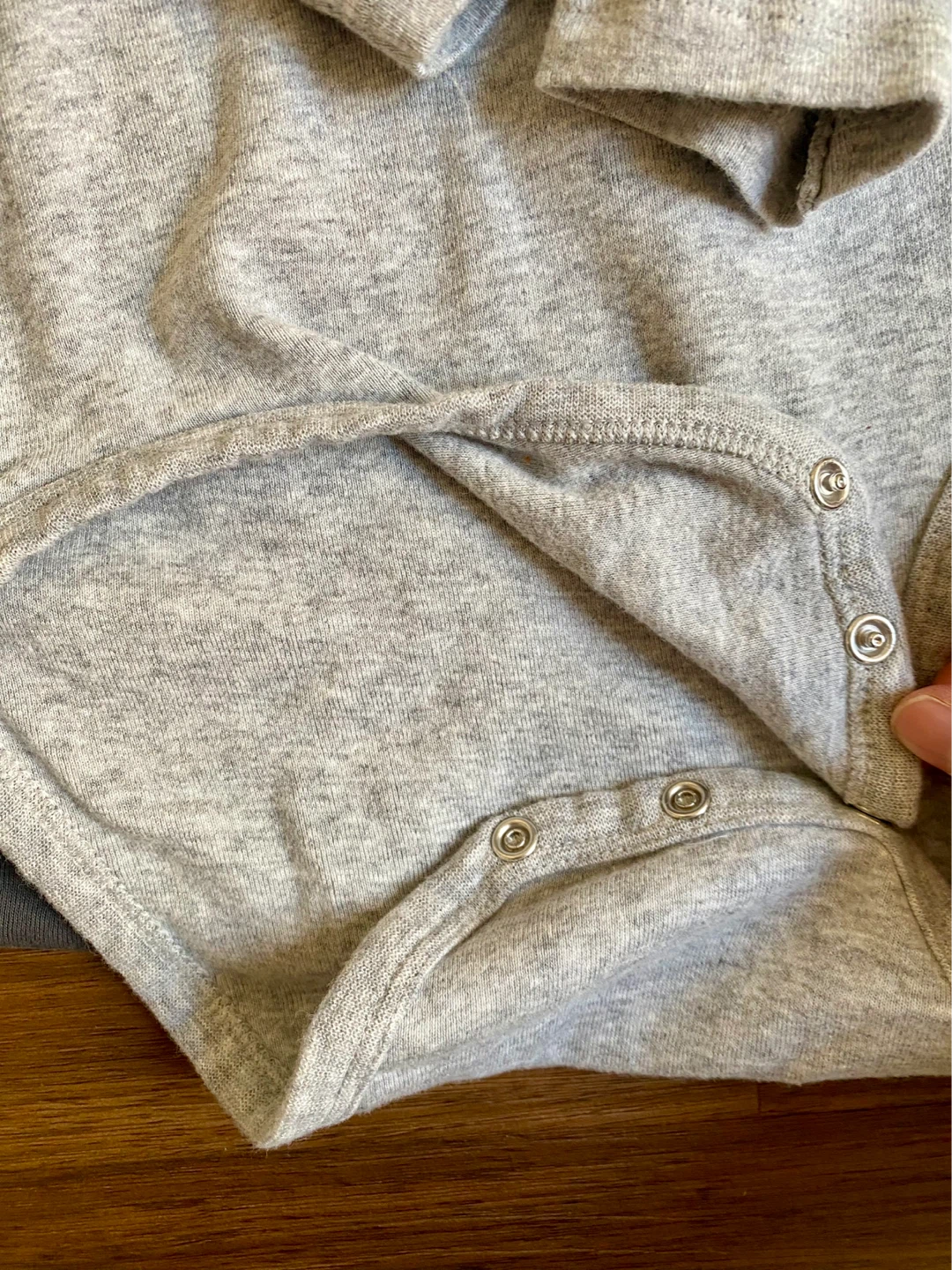 H&M Organic Cotton Long Sleeve Bodysuits (2-pack) - photo 3
