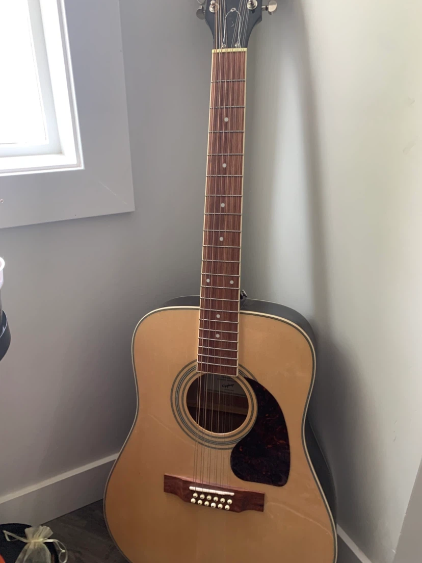 Epiphone 12-String Acoustic Guitar - photo 3