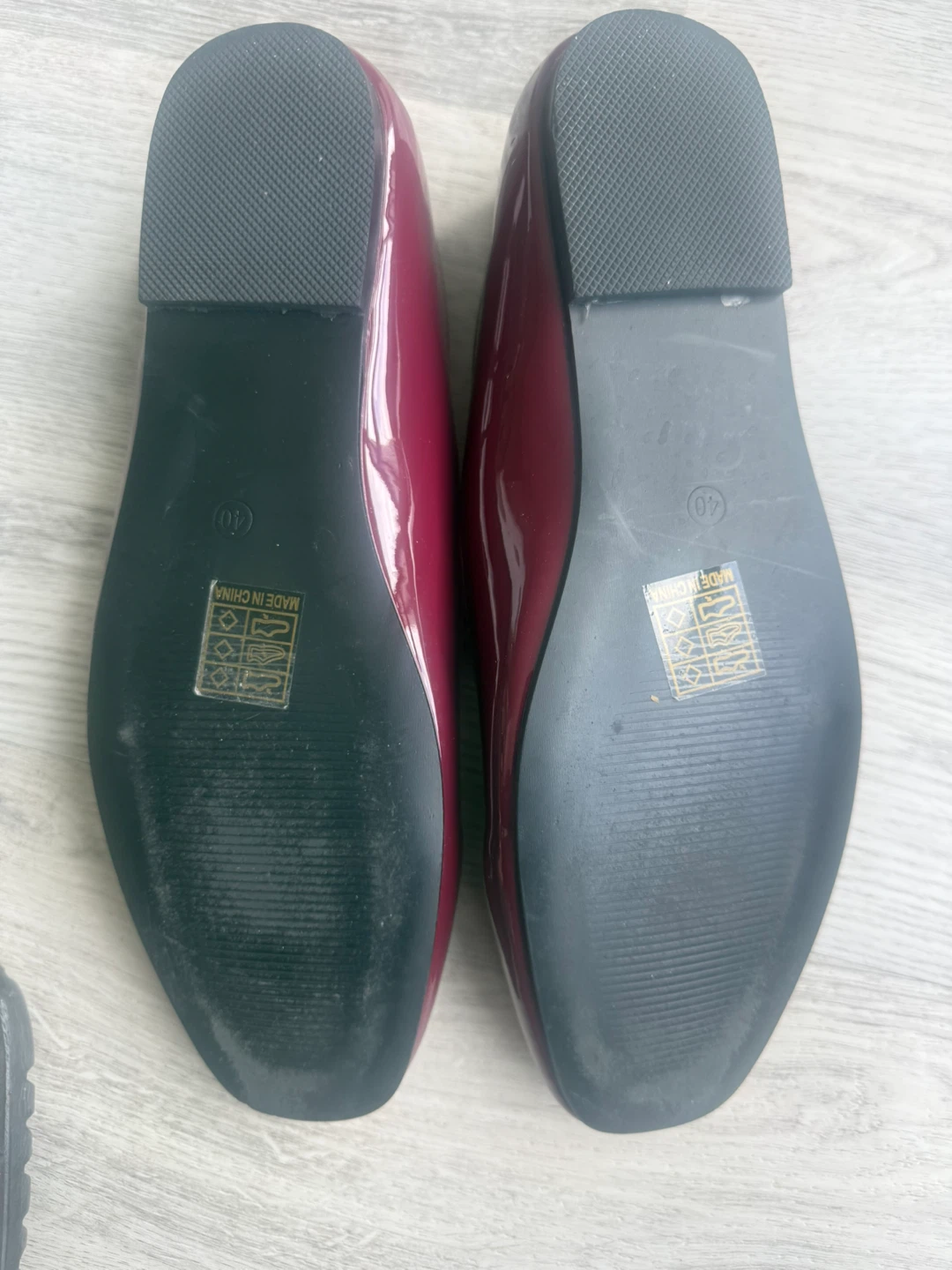 Cider Burgundy Patent Mary Jane Shoes - photo 4