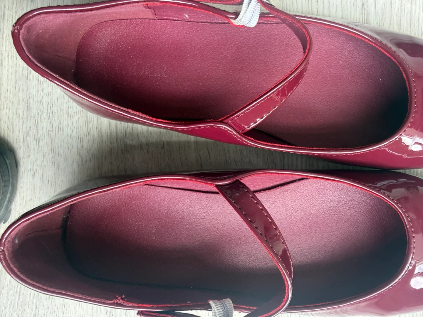 Cider Burgundy Patent Mary Jane Shoes - photo 5