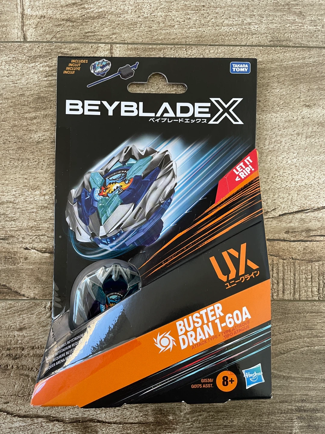 BRAND NEW 🥕 Beyblade X Buster Dran 1-60A