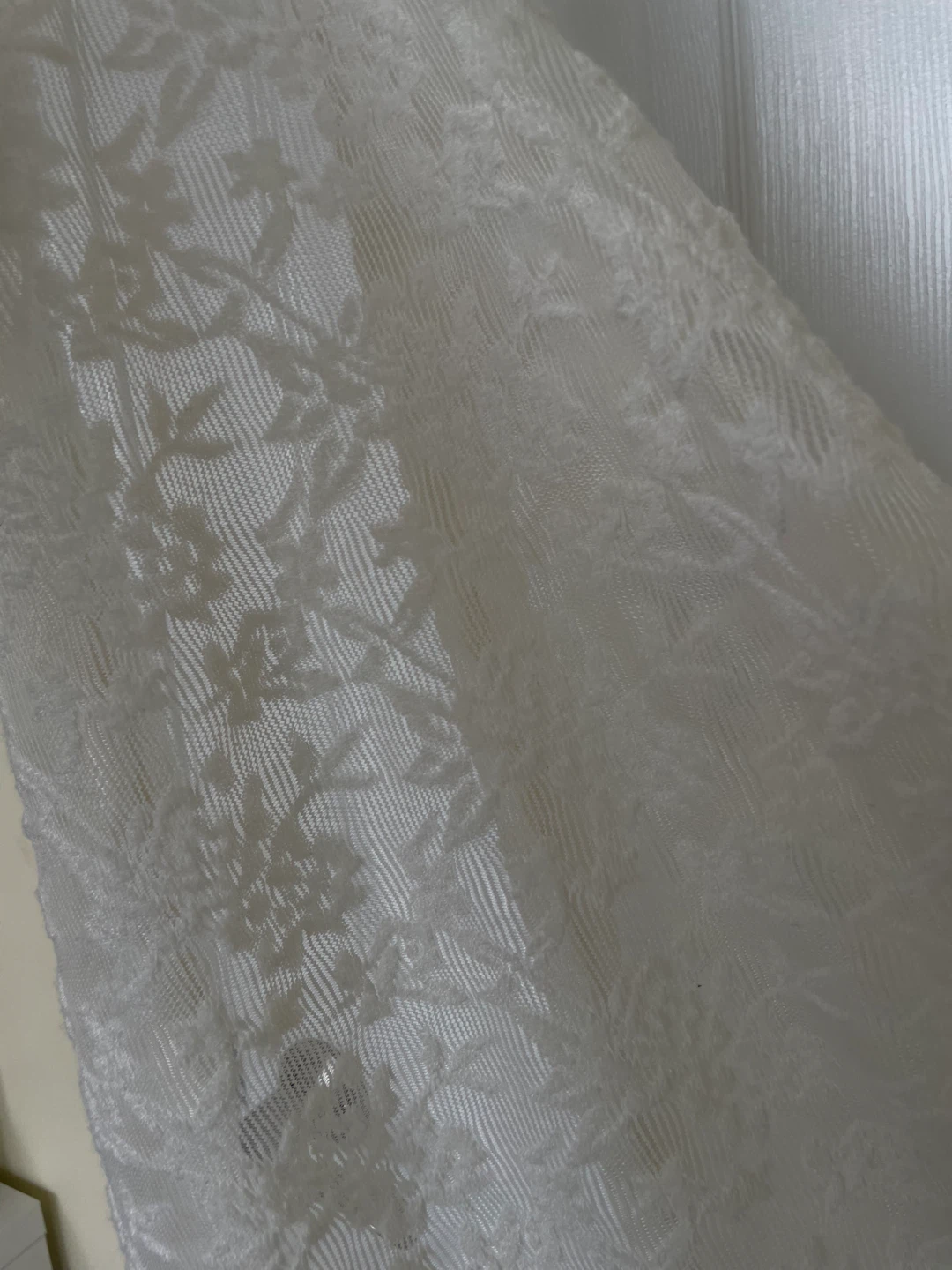 White Lace Long Sleeve Dress - photo 3