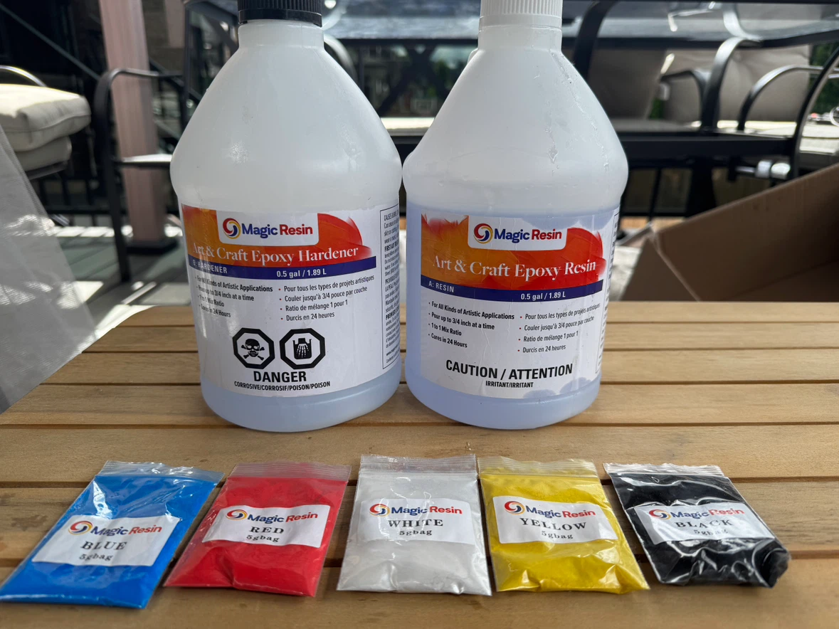 Magic Resin Art & Craft Epoxy Resin and Hardener Kit