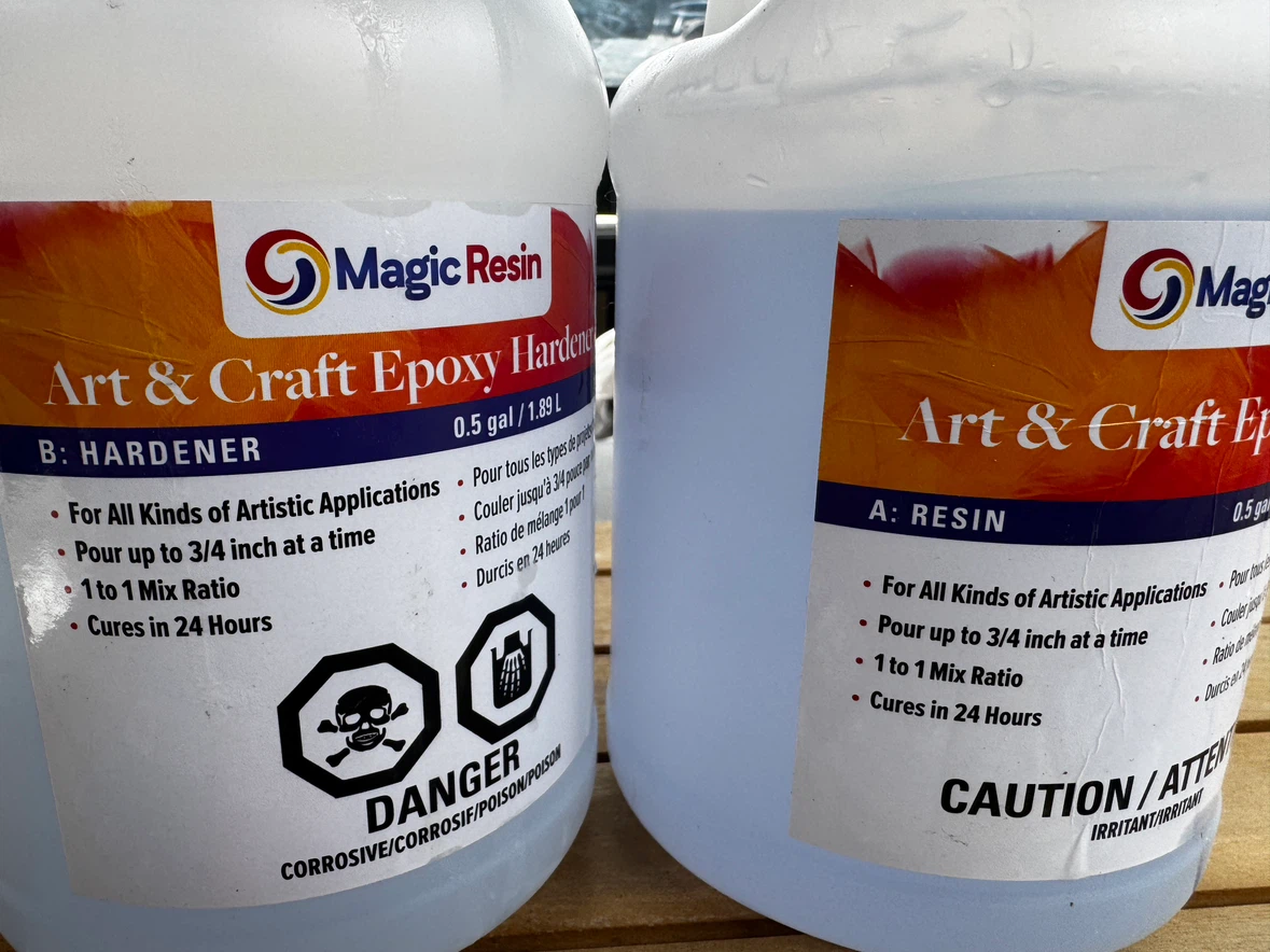 Magic Resin Art & Craft Epoxy Resin and Hardener Kit - photo 2