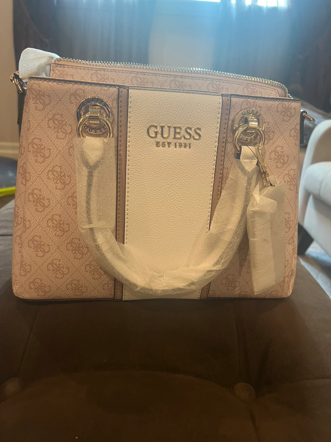 Brand new Guess satchel bag.