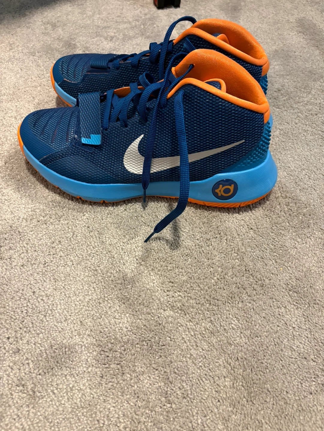Nike KD Kids Basketball Shoes - photo 3