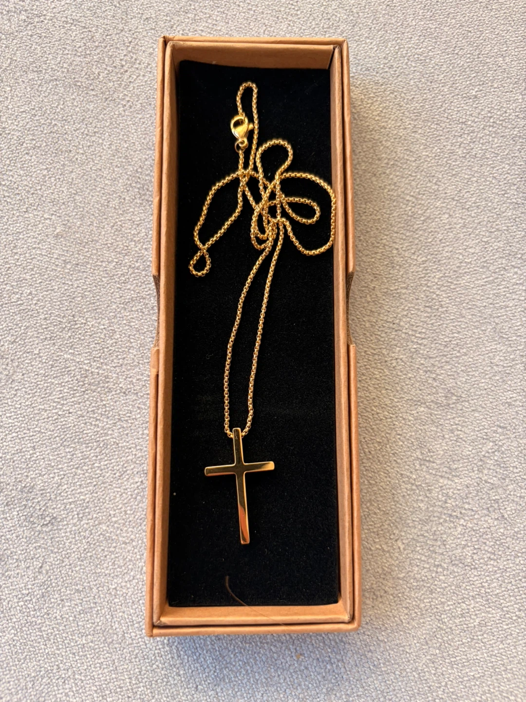 Gold Cross Necklace