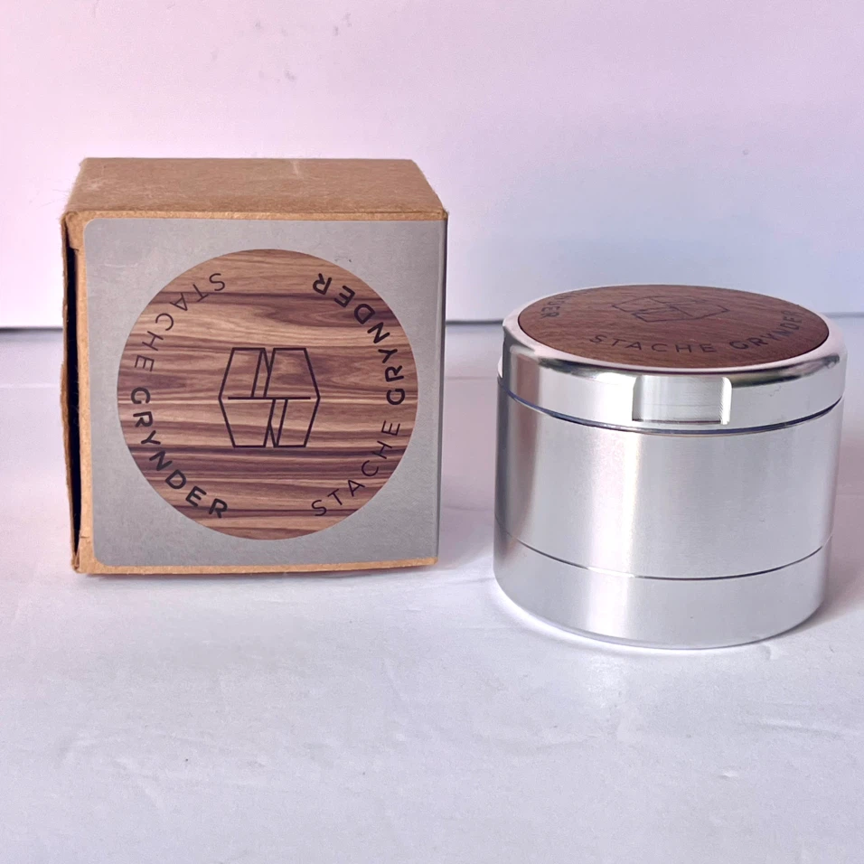 Stache Grinder 3-Piece Herb Grinder