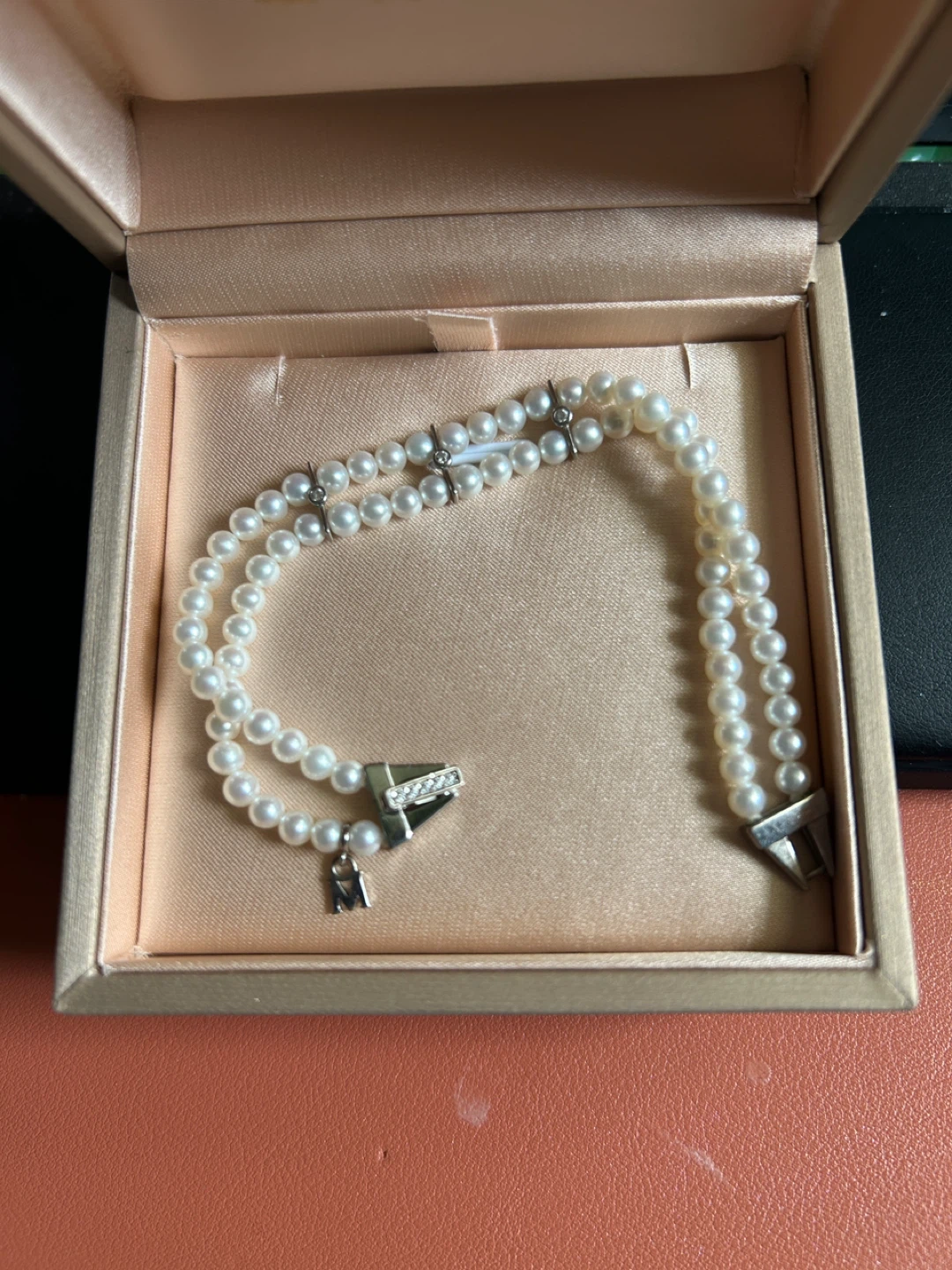 Double Strand Pearl Bracelet