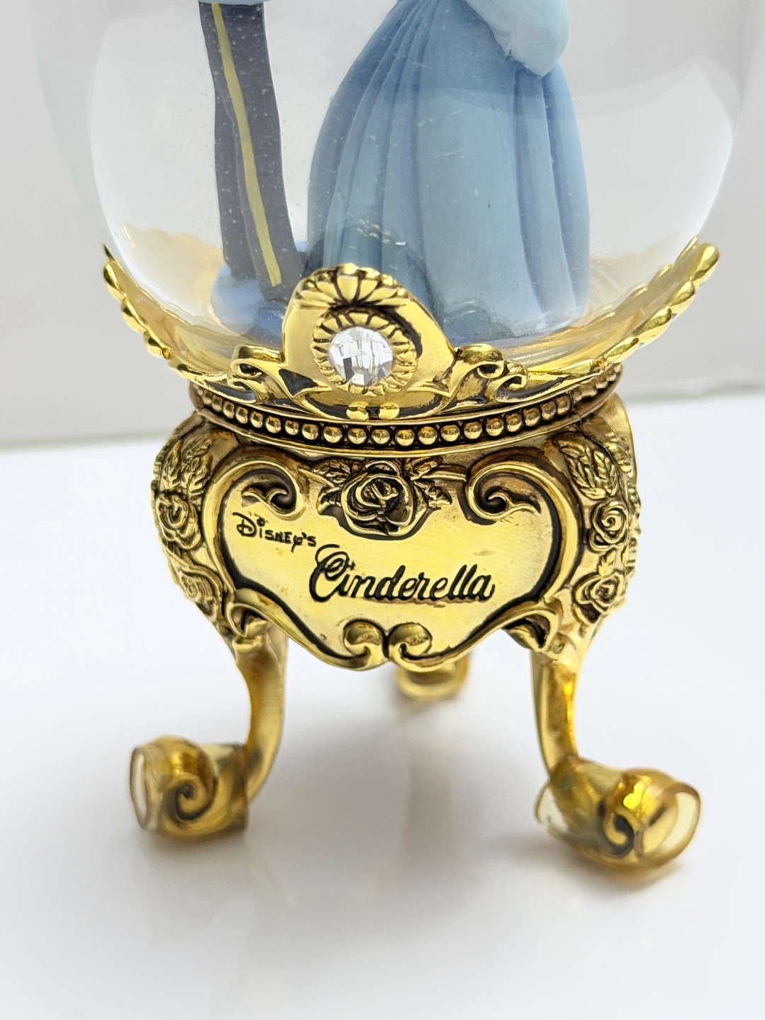 Rare Disney Franklin Mint Cinderella Glass Egg Collectible - photo 4