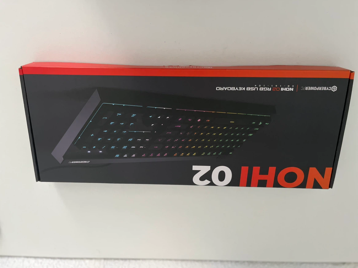 CyberPowerPC NOHI 02 RGB USB Keyboard - photo 2