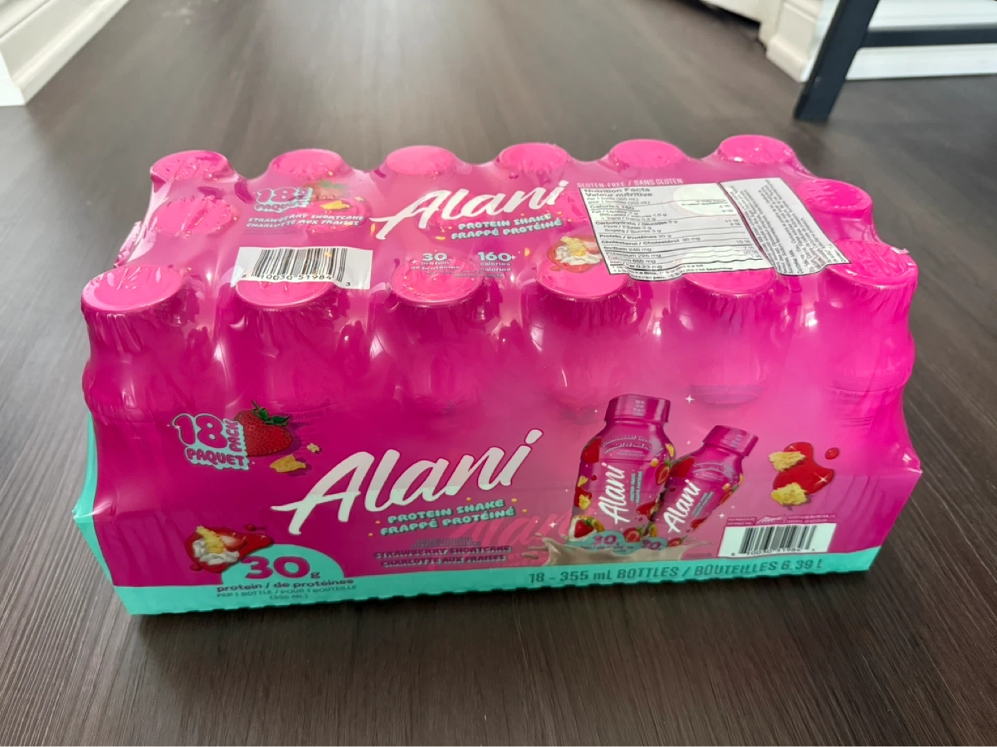 Alani Protein Shakes (Strawberry Shortcake) - 18 x 355 mL