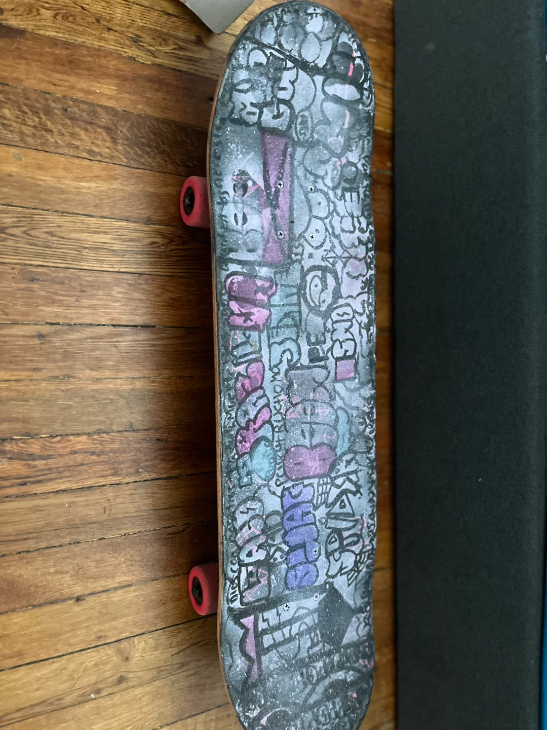 Skateboard with Brain and Eye Graphic - photo 2