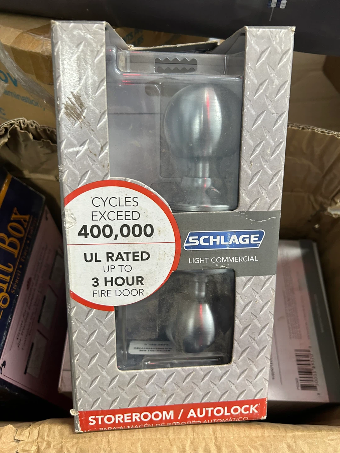 Schlage Storeroom/Autolock Light Commercial Door Knob