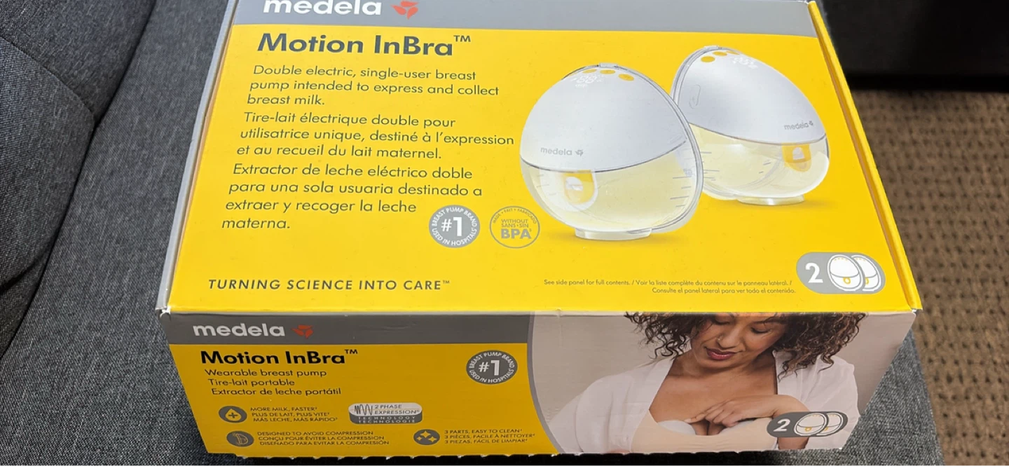 Medela Motion InBra Wearable Breast Pump