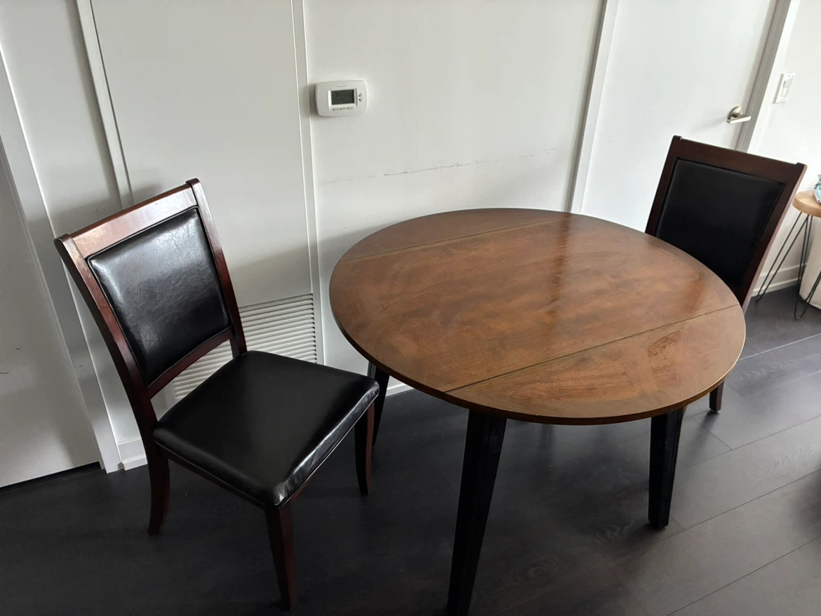 Dining Table Set with 2 Chairs