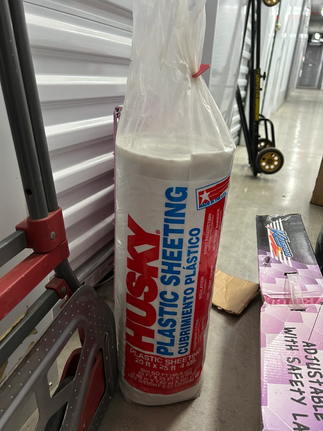 Husky Plastic Sheeting 20 ft x 25 ft