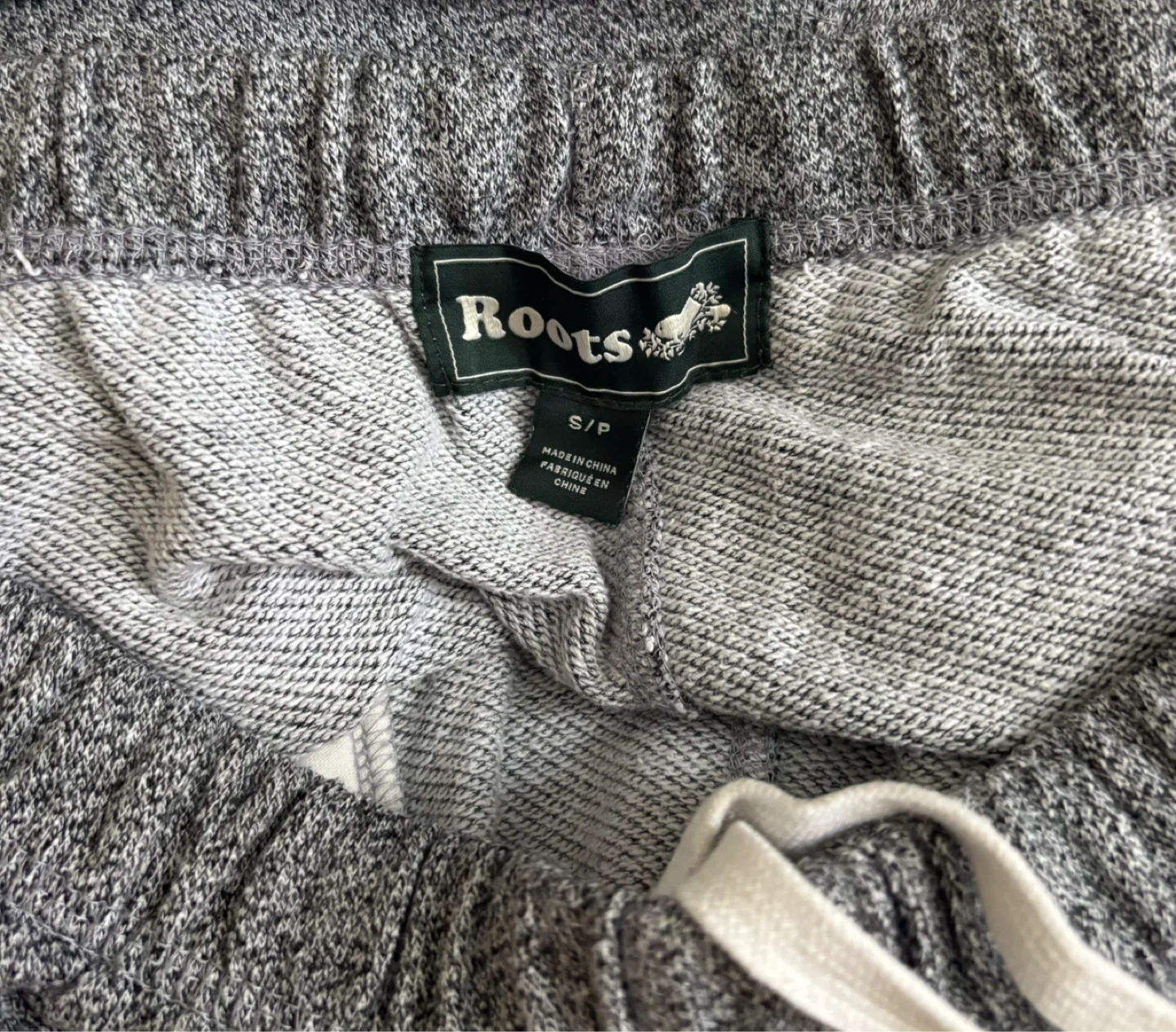 Women’s Roots Salt & Pepper Sweat Shorts-Size Small - photo 3