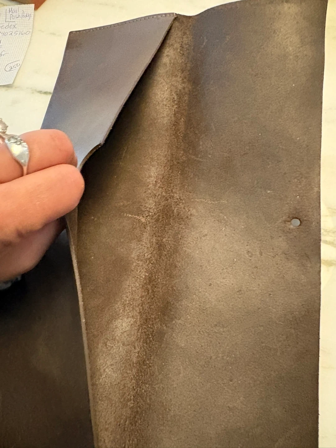 Rick Owens Leather clutch - photo 4