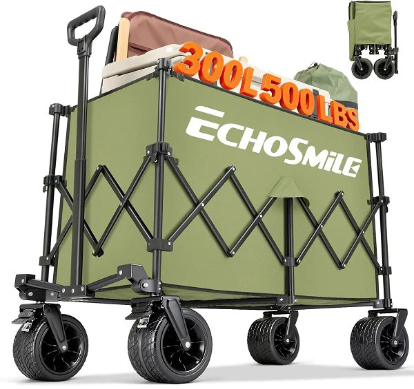 Echosmile Folding Wagon - Green