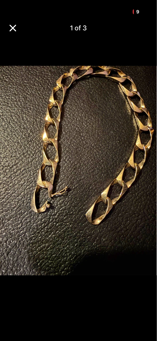10k Gold Chain Bracelet - photo 2