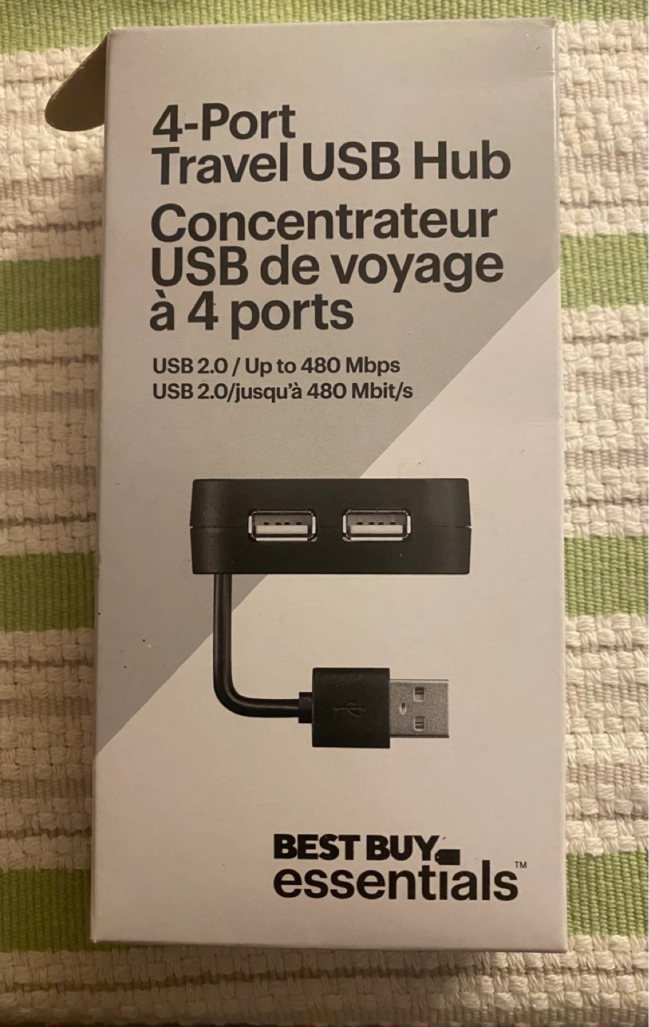 4-Port USB 2.0 Travel Hub