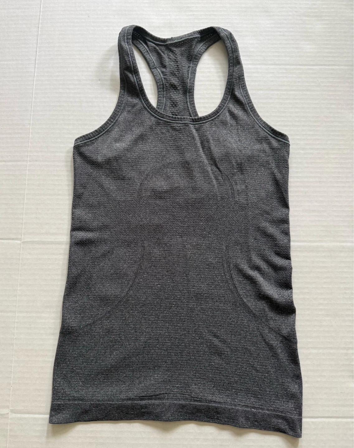 Lululemon Athletica Gray Racerback Tank Top