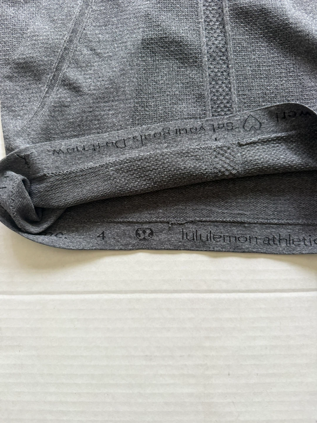 Lululemon Athletica Gray Racerback Tank Top - photo 2