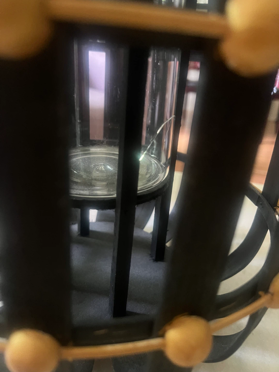 Black and gold lantern - photo 5