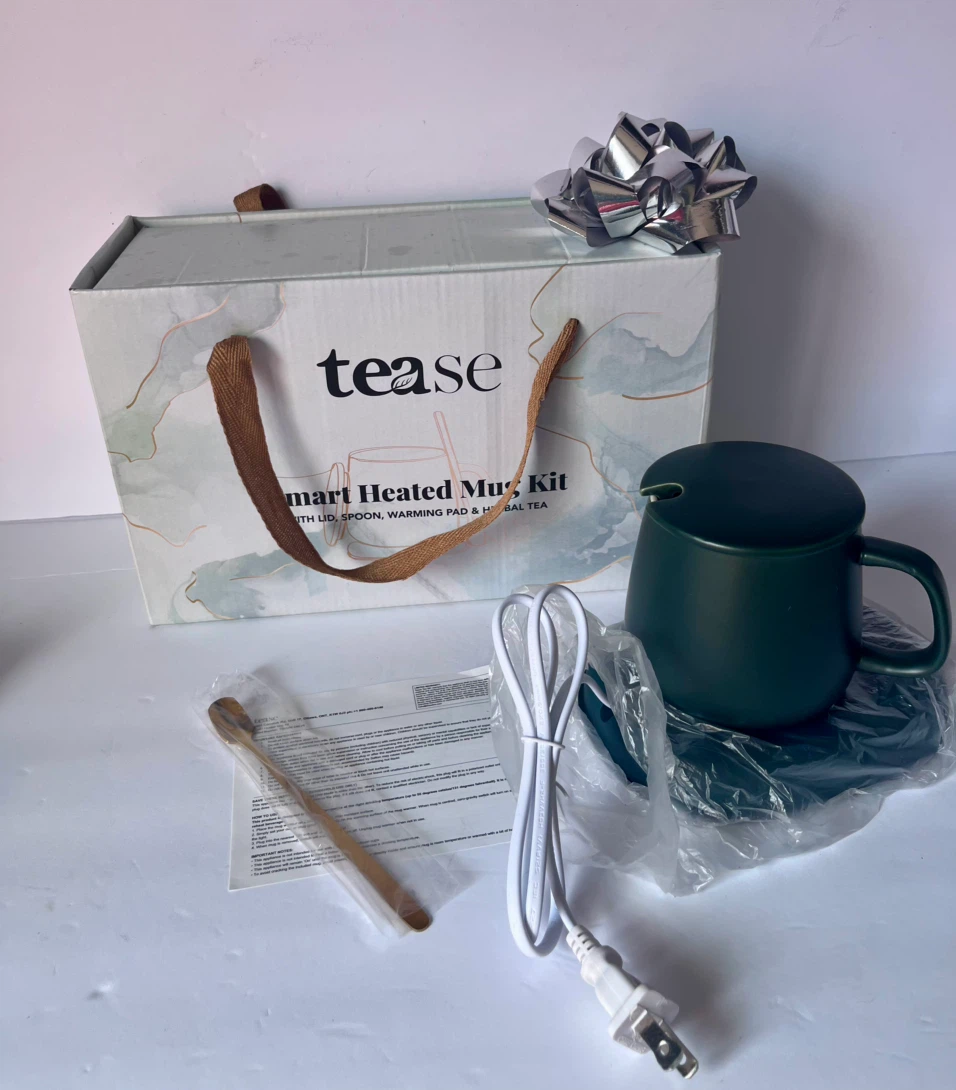 Smart heated mug kit green