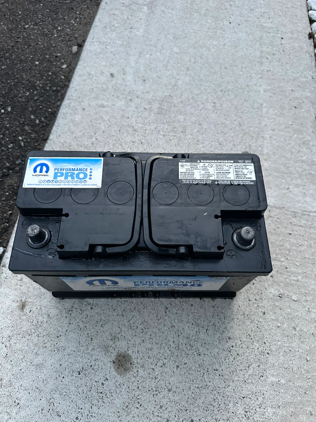 Mopar Performance Pro 48 AGM Battery - photo 4