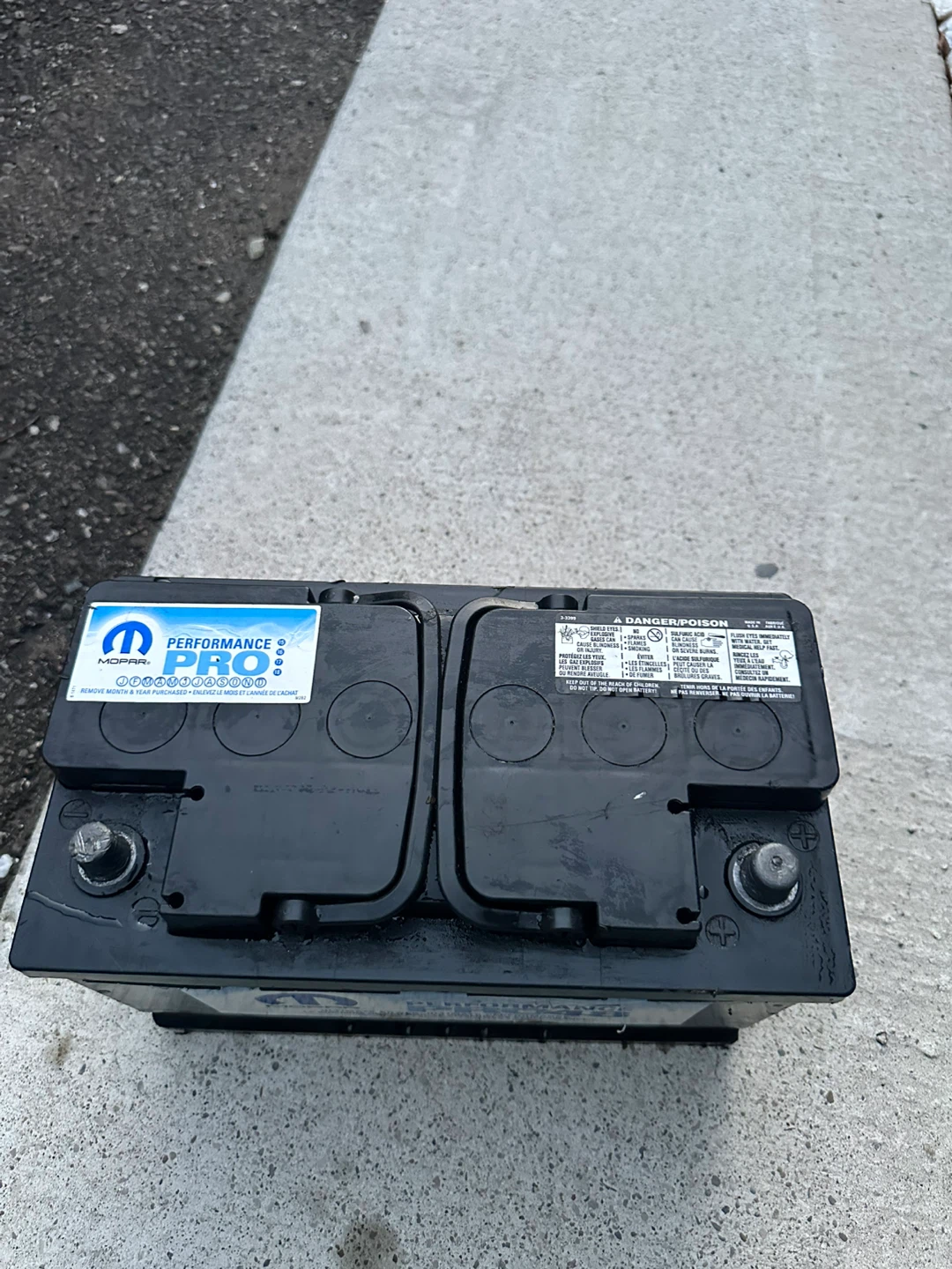 Mopar Performance Pro 48 AGM Battery - photo 2
