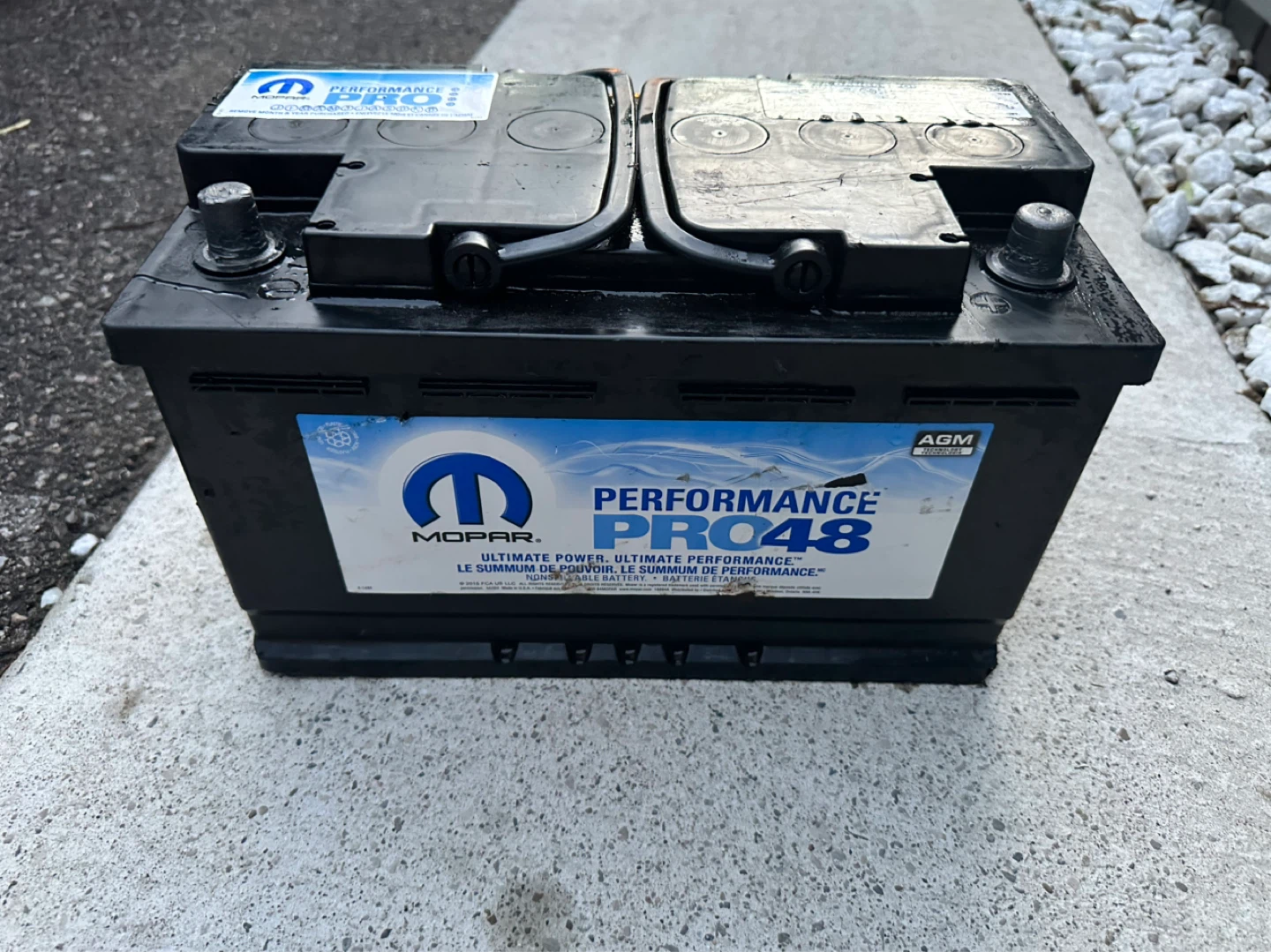 Mopar Performance Pro 48 AGM Battery