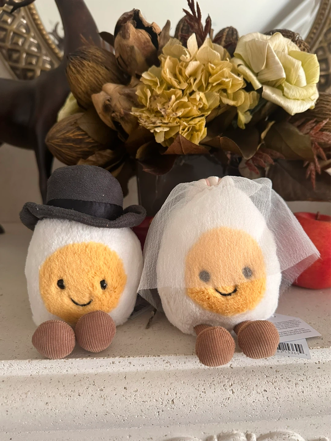Jellycat Amuseables Fried Egg Wedding Plushies - photo 2