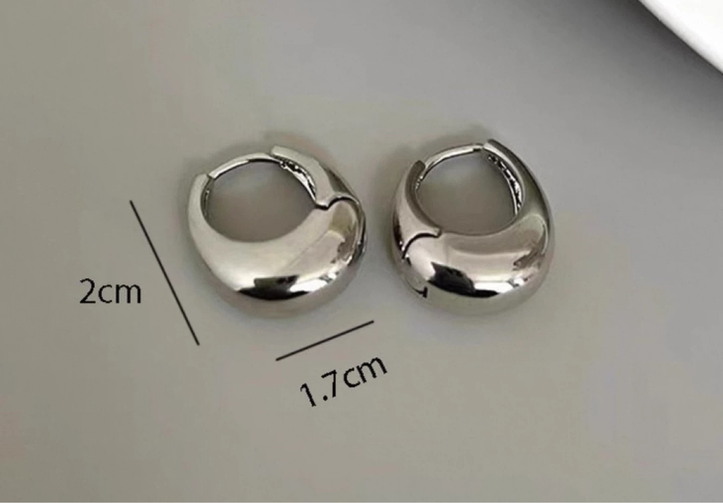 Metal Style Geometric Ear Cuffs Korean earrings. - photo 5
