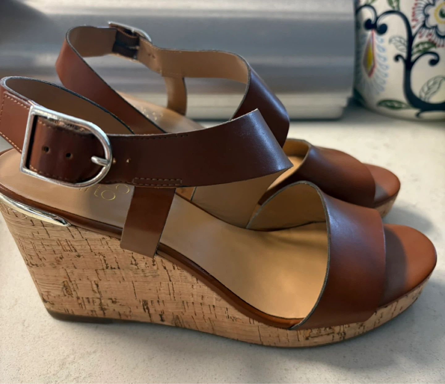 Franco Sarto Marabel Wedge Sandals - Size 9.5 - photo 3