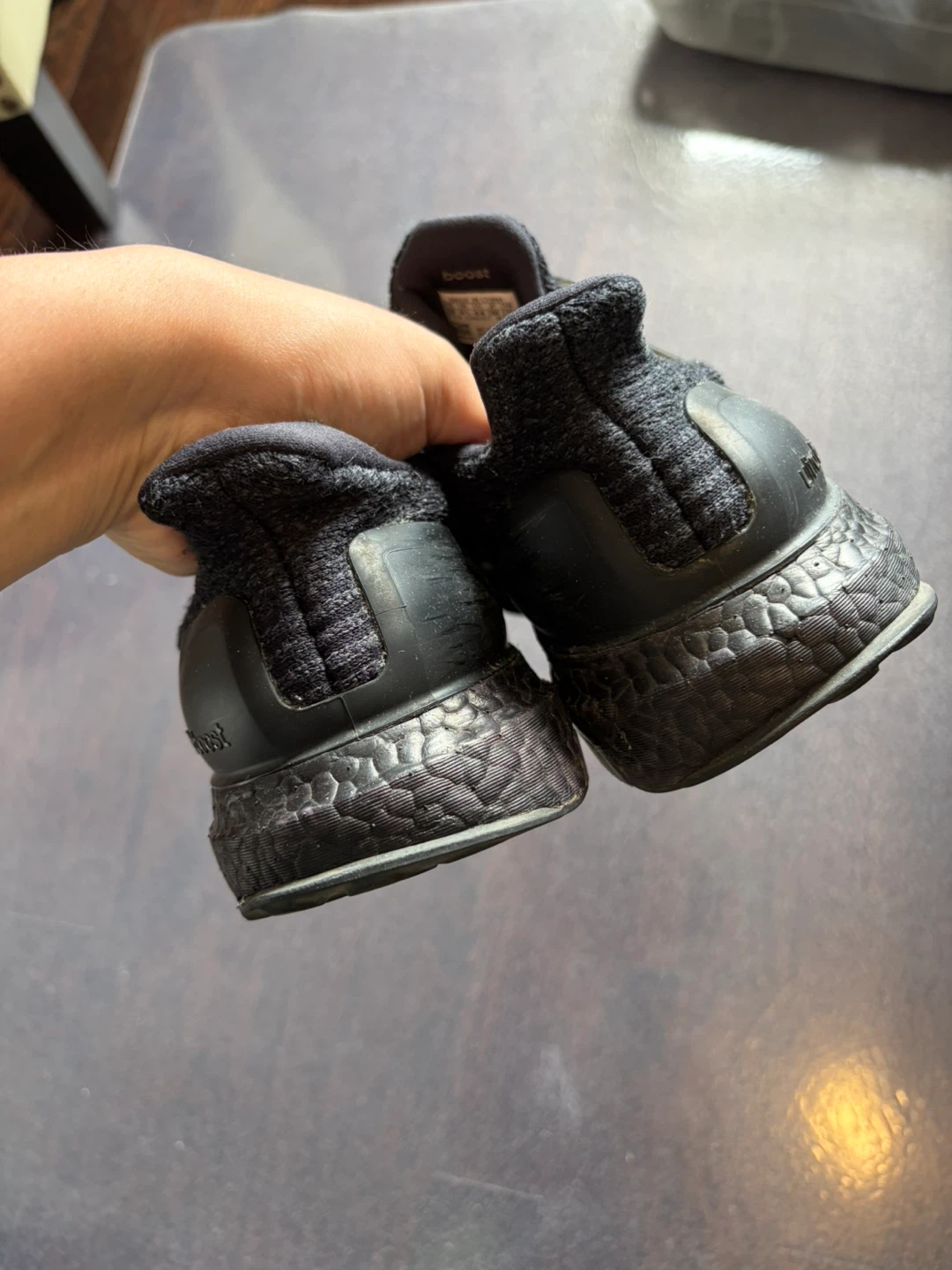 Adidas Ultraboost 3.0 Triple Black - Size 10 - photo 4