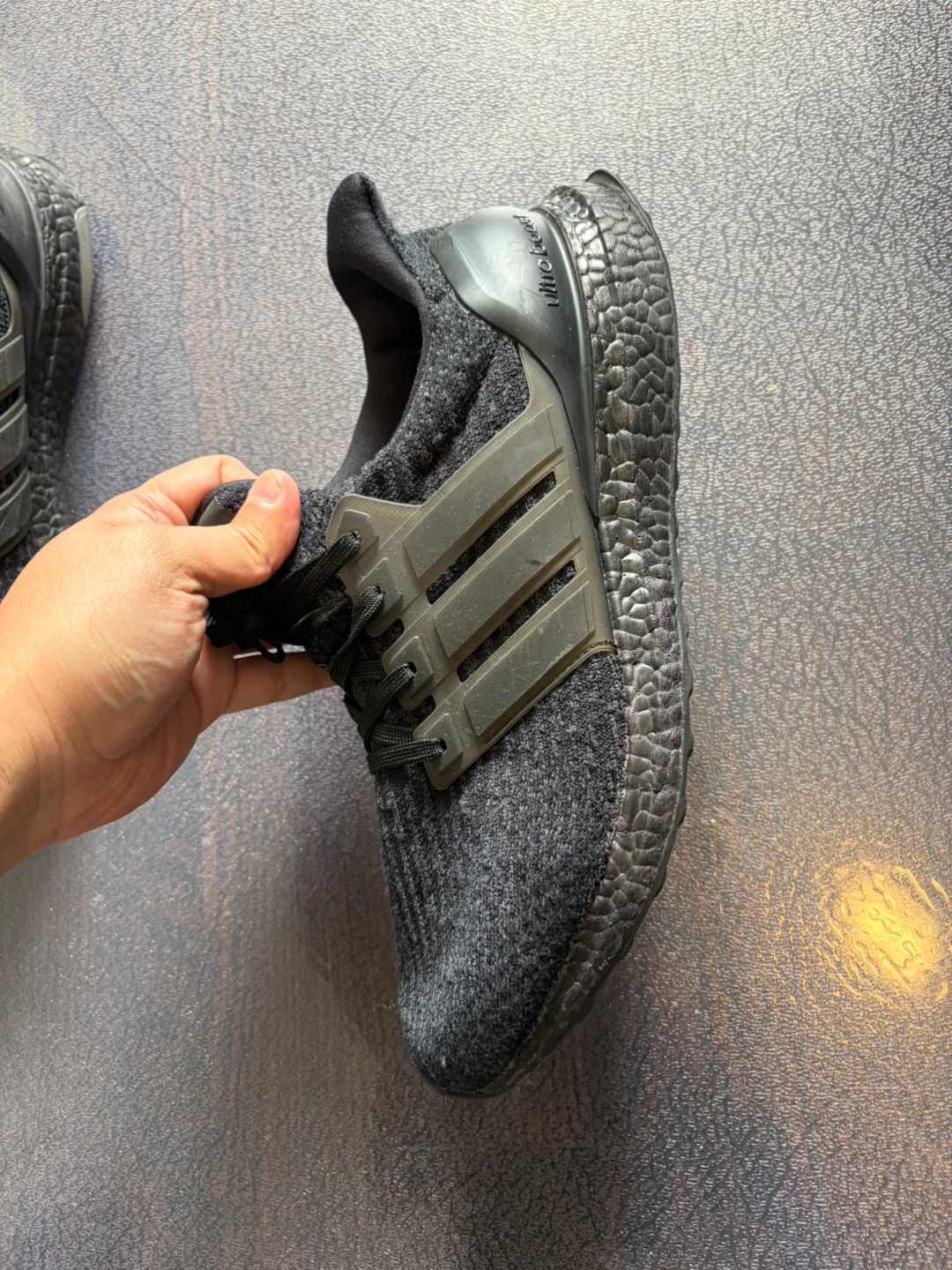 Adidas Ultraboost 3.0 Triple Black - Size 10 - photo 5