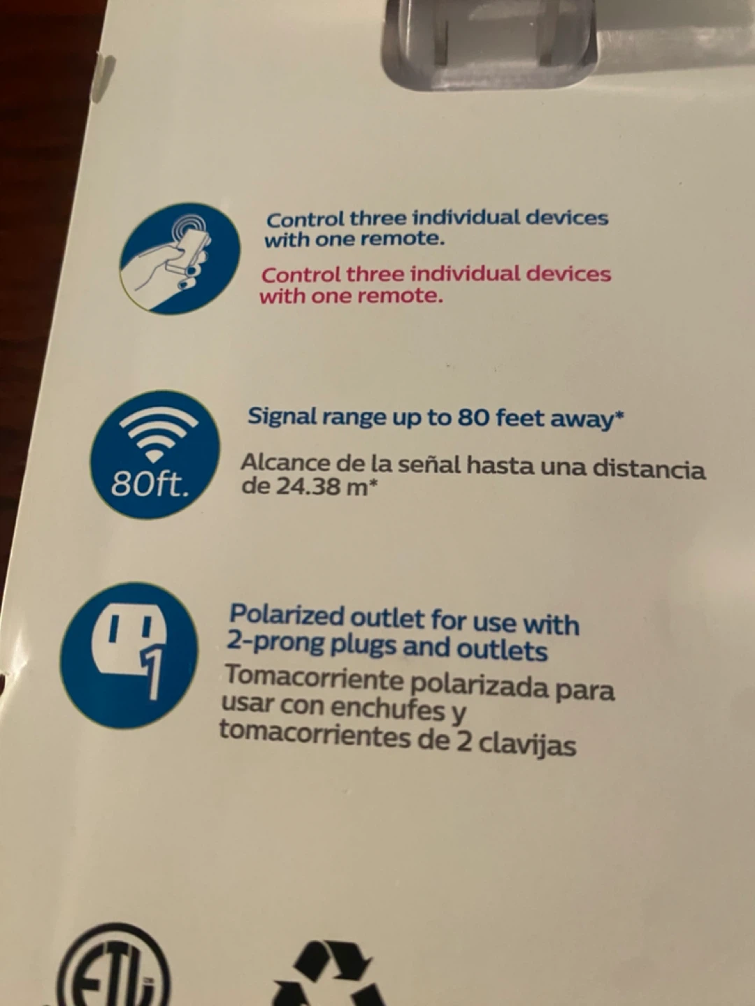 Philips 3 Lighting Controls with Wireless Remote - photo 3