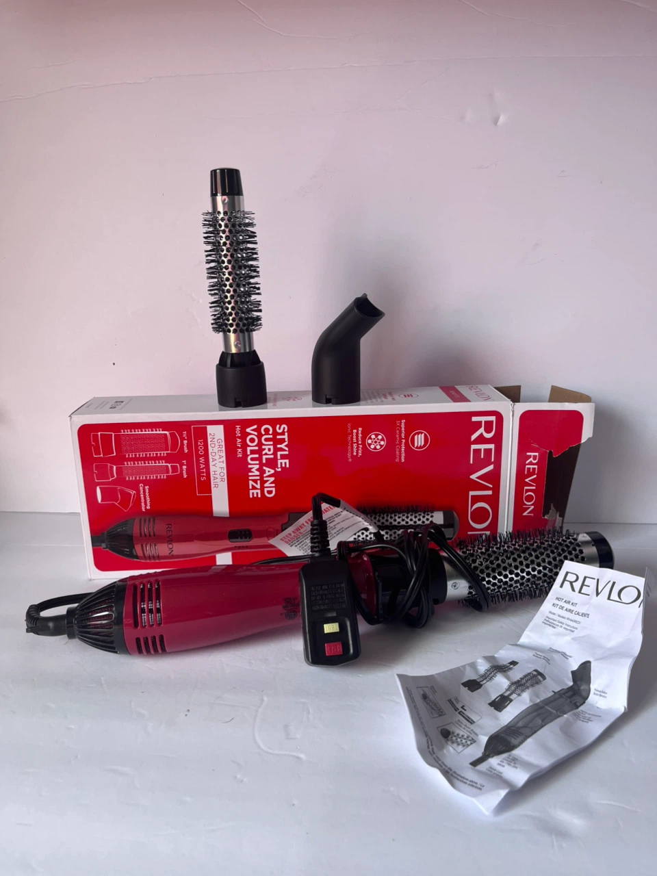 Revlon Style Curl and Volumize Hot Air Kit - photo 2