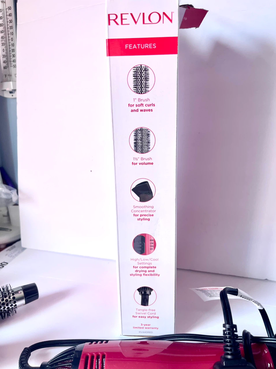 Revlon Style Curl and Volumize Hot Air Kit - photo 3