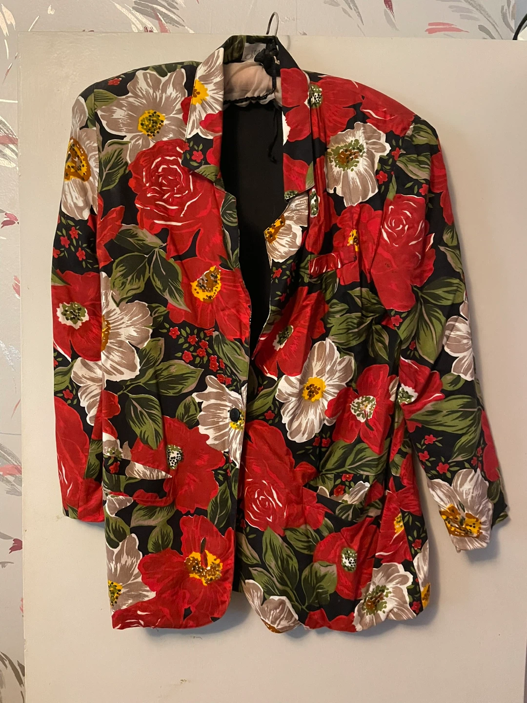 Vintage Floral Blazer size 12